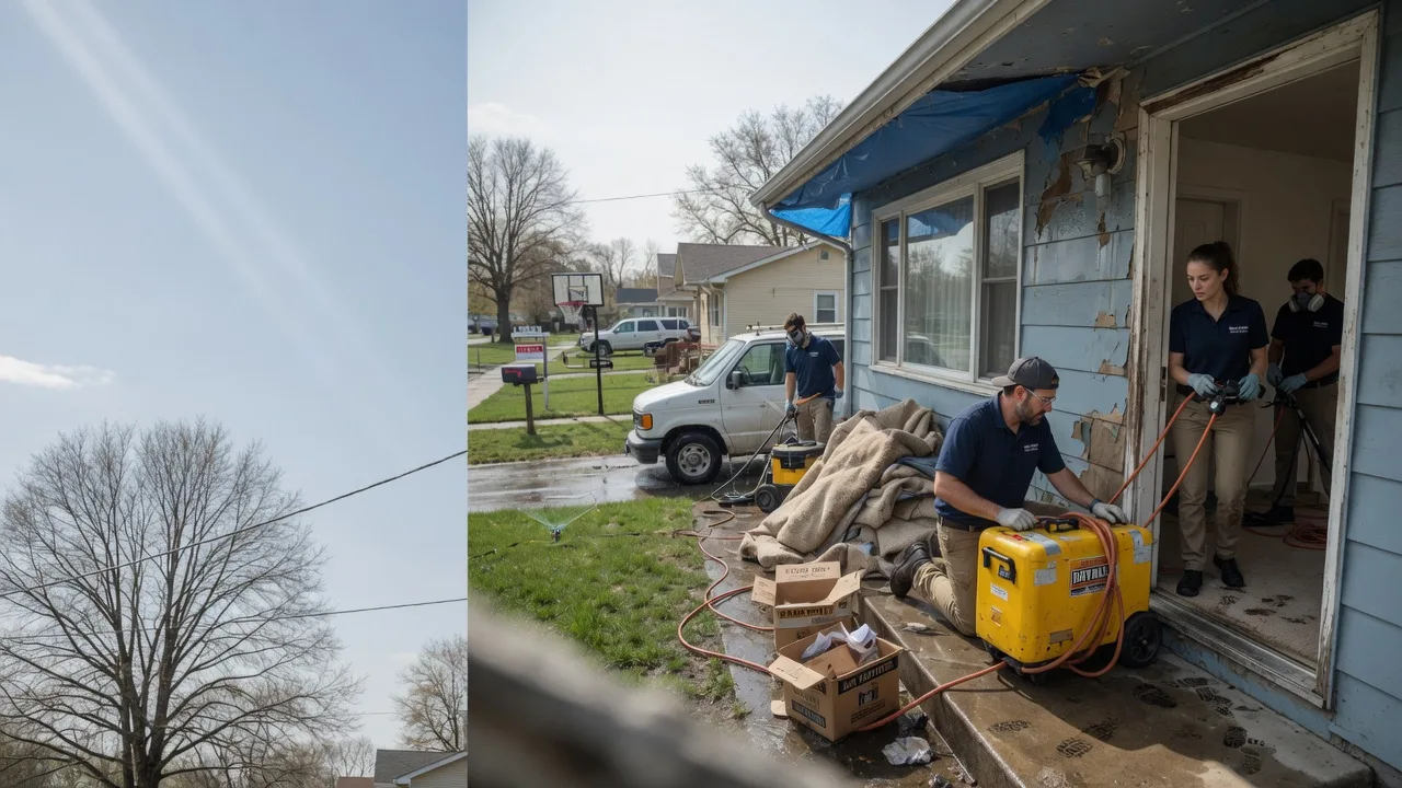 Basement Flood Cleanup in Deep River, IA near me